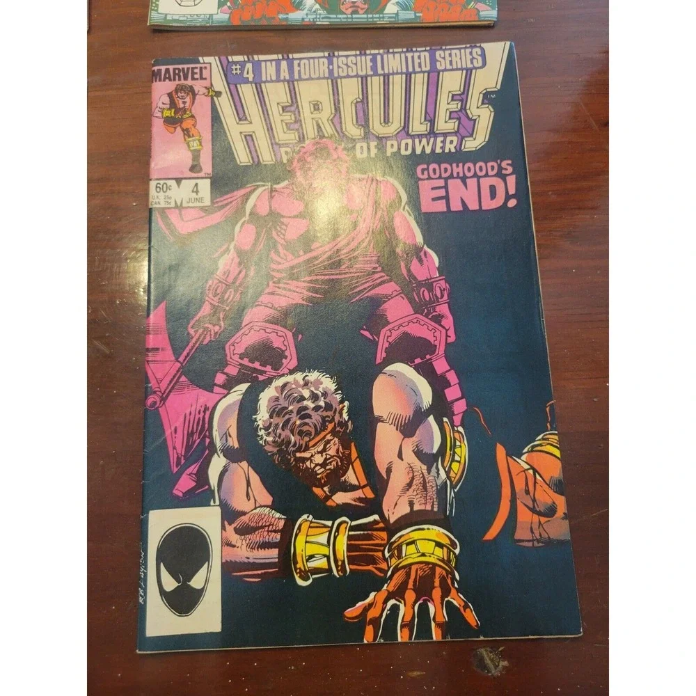 Hercules Prince of Power #1-4 Complete 2nd Series Set 1984 Marvel Comics Lot MCU